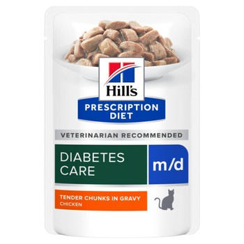 Hill's Prescription Diet m/d mit Huhn Katzen-Nassfutter 85g