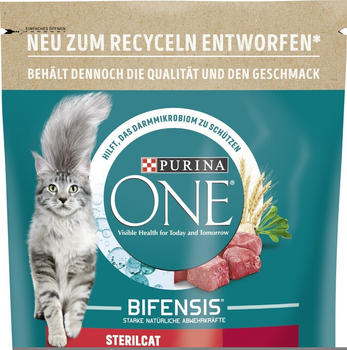 Purina One Bifensis Sterilcat Rind Katzen-Trockenfutter 750g
