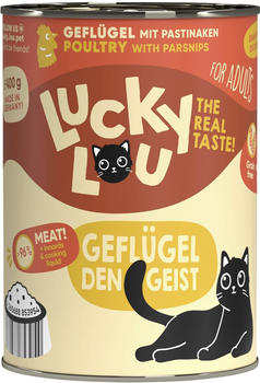 Lucky Lou Adult Geflügel mit Pastinaken Katzen-Nassfutter 400g