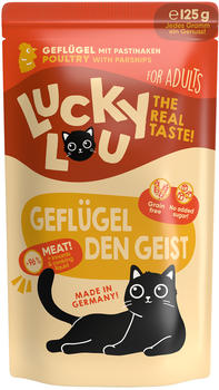 Lucky Lou Adult Geflügel mit Pastinaken Katzen-Nassfutter 125g