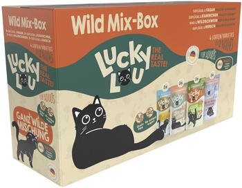 Lucky Lou Adult Wild-Mix Katzen-Nassfutter 12x125g
