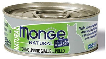 Monge Natural Tuna Chicken (80g)