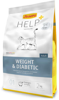 Josera Help Weight & Diabetic Adult Katze Trockenfutter 2kg Josera Help Weight & Diabetic Adult Katze Trockenfutter 2kg
