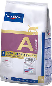 Virbac Veterinary HPM 2-Hypoallergy Food intolerance Cat Dry Food 3kg
