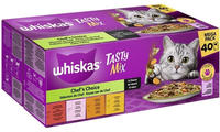 Whiskas Tasty Mix Katzennassfutter Adult 40 X 85 G Fisch In Sauce