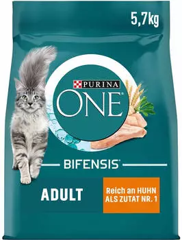 Purina One Bifensis Adult Trockenfutter Huhn & Vollkorngetreide 5,7kg