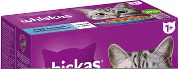 Whiskas Fisch Auswahl in Gelee 1+ 12 x 85g