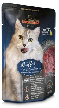 Leonardo Büffel&Blaubeeren Katze Nassfutter Adult 85g