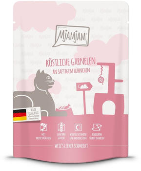 MjAMjAM Köstliche Garnelen an saftigem Hühnchen Katzen-Nassfutter 300g