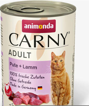 Animonda Carny Adult Katze Nassfutter Pute + Lamm 400g