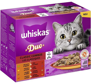 Whiskas Adult Duo Classic Combos in Gelee 12x85g