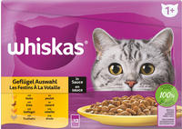 Whiskas Multipack Gefl&uuml;gelauswahl In Sauce Katzenfutter 12 X 85 G