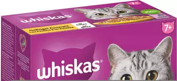 Whiskas Senior 7+ Gefl&uuml;gel Auswahl in Gelee 12x85g