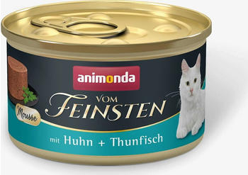 Animonda Vom Feinsten Mousse Adult Katze mit Huhn + Thunfisch 85g