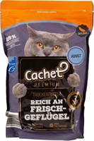 Aldi Cachet Premium adult Trockenfutter reich an Frisch-Geflügel