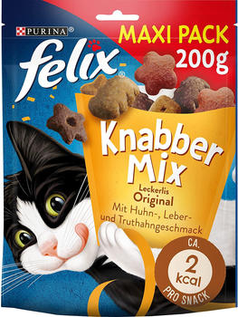Felix KnabberMix Original Leckerlie Huhn-, Leber- und Truthahngeschmack 200g