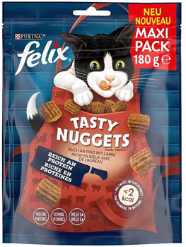Felix Tasty Nuggets Snack Rind & Lamm 180g