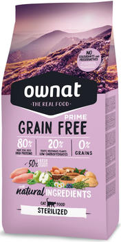 Ownat Grain Free Prime Sterilized Cat 8 kg
