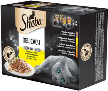 Sheba Delikatesse Adult Gefl&uuml;gel Variation in Gelee 12x85g