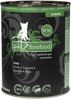 catz finefood Adult PURRRR No. 115 Ente Katzen-Nassfutter 400g