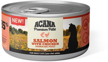 Acana Adult Premium Pâté Salmon & Chicken Katzen-Nassfutter 85g