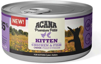 Acana Kitten Premium Pâté Chicken & Fish Katzen-Nassfutter 85g