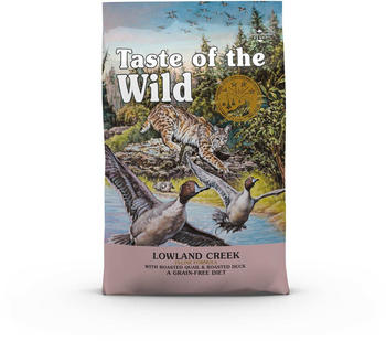 Taste of the Wild Lowland Creek Grain Free Feline with Roasted Quail & Roasted Duck 6,6kg