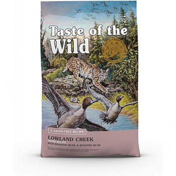 Taste of the Wild Lowland Creek Grain Free Feline with Roasted Quail & Roasted Duck 2kg
