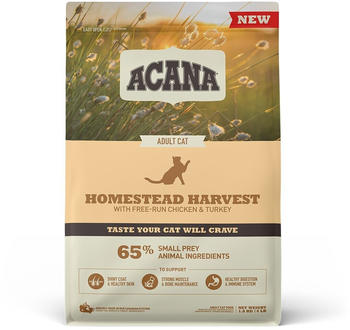 Acana Homestead Harvest adult Katze Trockenfutter 1,8kg