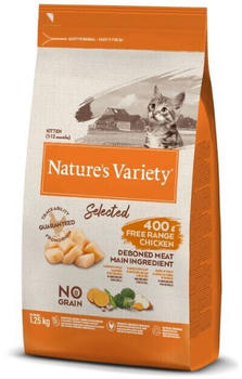 Nature's Variety Selected Grain Free Kitten Free Range Chicken (1,25 kg)