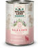 Wildes Land Adult pur Kalb & Ente mit Cranberries & Distelöl Katzen-Nassfutter