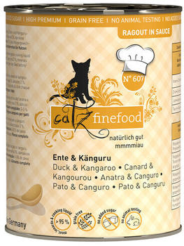 catz finefood Ragout No.607 Ente & Känguru 380g