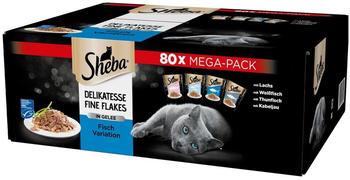 Sheba Delikatesse in Gelee Fisch Variation 80x85g