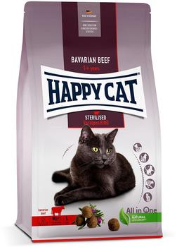 Happy Cat Sterilised Adult Trockenfutter Voralpen Rind 300g