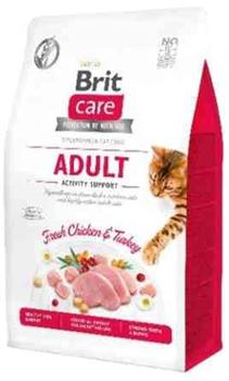 Brit Katze Adult Activity Support GF Huhn und Truthahn Trockenfutter 400g