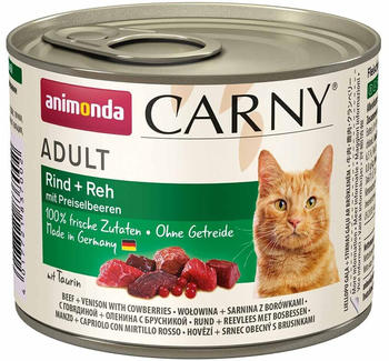 Animonda Carny Adult Rind + Reh mit Preiselbeeren 200g