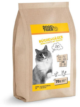 Dogs&acute;n Tiger K&uuml;chenj&auml;ger Senior Katzen Trockenfutter Huhn & Ente Gem&uuml;se 1,5kg