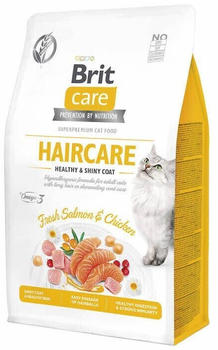 Brit Care Cat Haircare Trockenfutter Fresh Salmon & Chicken 400g