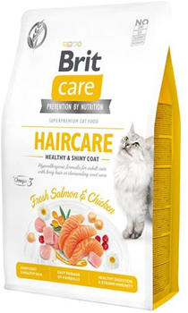 Brit Care Cat Haircare Trockenfutter Fresh Salmon & Chicken 2kg