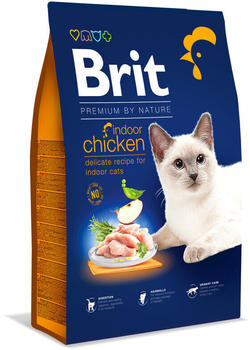 Brit Premium By Nature Indoor Cat Trockenfutter Huhn 1,5kg
