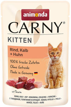 Animonda Carny Kitten Rind, Kalb + Huhn 85g
