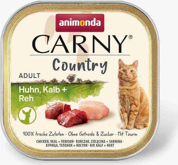 Animonda Carny Country Adult Huhn, Kalb + Reh 100g