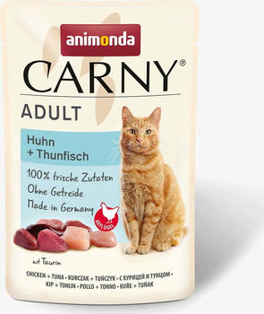 Animonda Carny Katzen Nassfutter Huhn + Thunfisch 85g