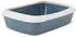 Savic Katzentoilette Iriz mit Rand 50cm steinblau