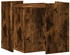 vidaXL Cat litter box enclosure engineered wood 53 x 53 x 51 cm smoked oak (857755)