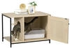 Pawhut Katzenschrank für Katzentoilette Katzenhaus mit magnetischer Tür Katzenklo