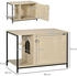 Pawhut Katzenschrank für Katzentoilette Katzenhaus mit magnetischer Tür Katzenklo
