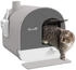 Pawhut Katzentoilette mit Deckel für Katzen bis 5 kg Grau