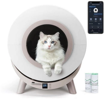 Nobleza Selbstreinigende Katzentoilette mit App-Steuerung 80L Nobleza Selbstreinigende Katzentoilette mit App-Steuerung 80L