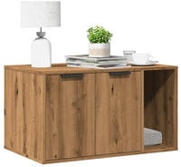 Katzenklo Artisan-eiche 80x50x45 Cm Holzwerkstoff - Vidaxl